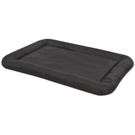 Vidaxl – Matelas pour chiens XXL noir – Tissu Oxford enduit PU hydrofuge – Dimensions 97 x 62 cm – Dessous antidérapant