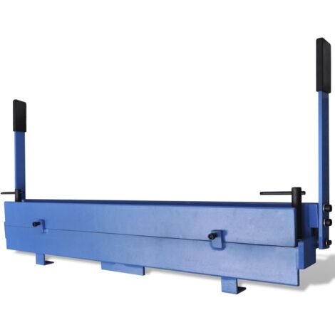 Vidaxl – Plieuse de tôle manuelle 930 mm – Capacité de pliage 1-1,2 mm – Angle de cintrage 135° – Finition revêtement en poudre