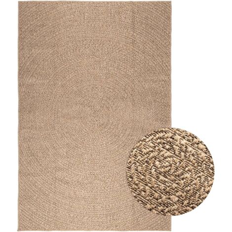 Vidaxl – Tapis kilim 200x290 cm aspect jute – Résistant aux UV – Pour intérieur et extérieur – Facile à nettoyer avec tuyau d'arrosage