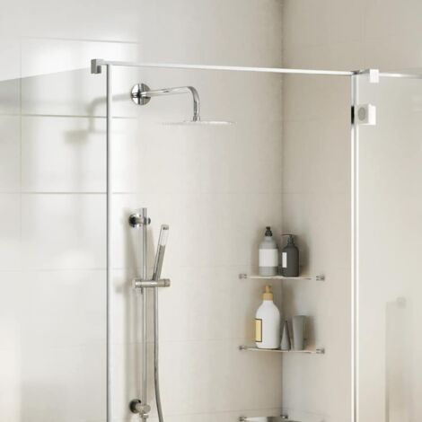 vidaXL Pomme de douche pluie acier inoxydable 304 20x20 cm carrée