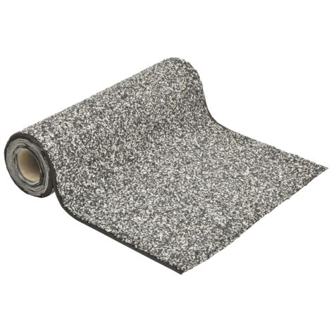 Vidaxl – Revêtement de pierre gris 1000x40 cm – Non-tissé PP polaire – Colle sécuritaire pour eau potable – Épaisseur 4,5 mm