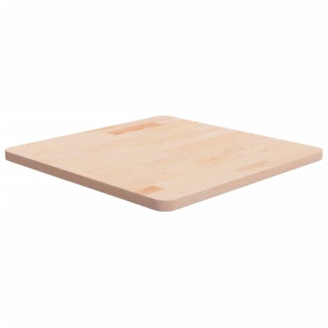 Dessus de table carré 60x60x2,5 cm Bois chêne massif non traité vidaXL