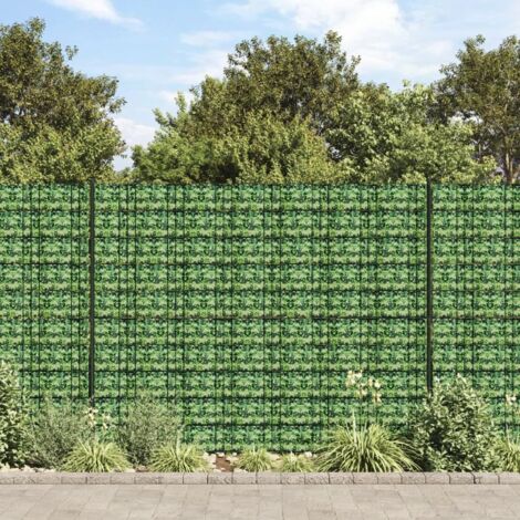 Écran d'intimité de jardin PVC 70x0,19 m Vert vidaXL