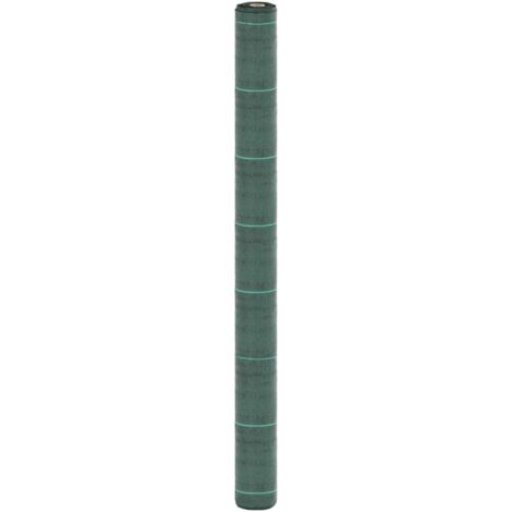 vidaXL Membrane anti-mauvaises herbes vert 1,5x10 m PP