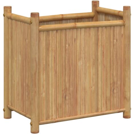 Jardinière 50x30x50 cm bambou vidaXL