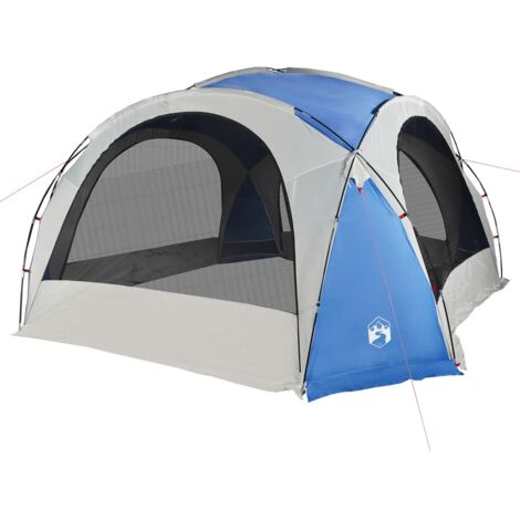 vidaXL Tente de réception bleu imperméable