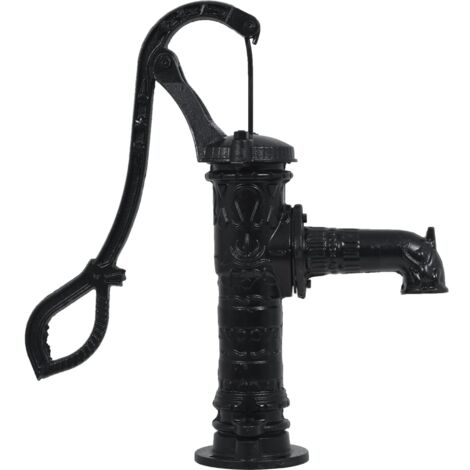 Vidaxl – Pompe manuelle en fonte – Hauteur de pression 7m – Raccord fileté femelle 38mm – Dimensions 66x45x16cm – Poids 14kg