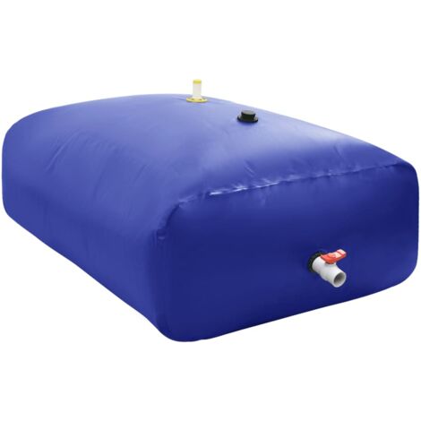 vidaXL Réservoir d'eau avec robinet pliable 2100 L PVC (1/6)