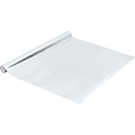 vidaXL Film autoadhésif pour meubles Argenté brillant 500x90 cm PVC (1/5)