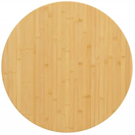 Plateau de Table, de Bureau, Table à Manger 60x2,5 cm bambou vidaXL