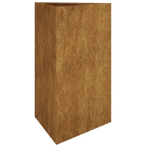 Jardinière 50x43x75 cm acier corten vidaXL