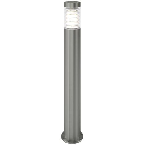 vidaXL Lampadaire d'extérieur Acier inoxydable