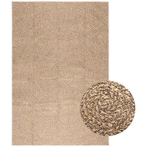vidaXL Tapis 140x200 cm aspect jute intérieur et extérieur (1/10)