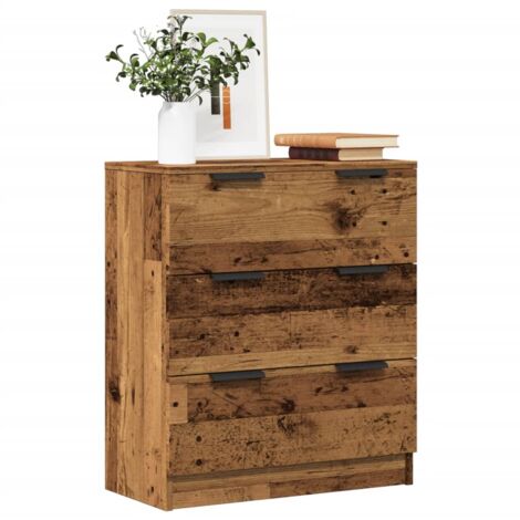 Buffet vieux bois 60x30x70 cm bois d'ingénierie vidaXL