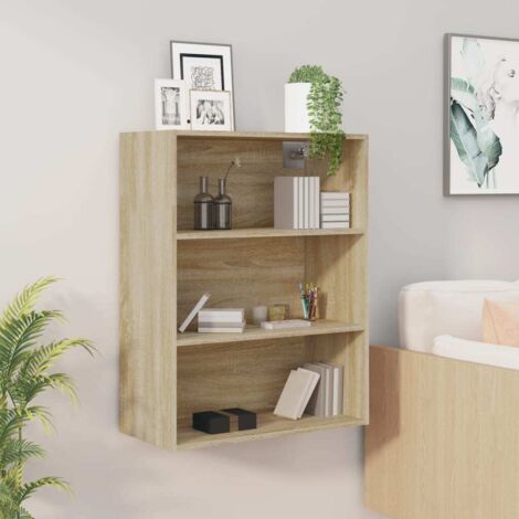 Armoire murale suspendue Chêne sonoma 69,5x32,5x90 cm vidaXL