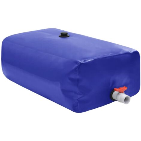 vidaXL Réservoir d'eau avec robinet pliable 670 L PVC (1/6)