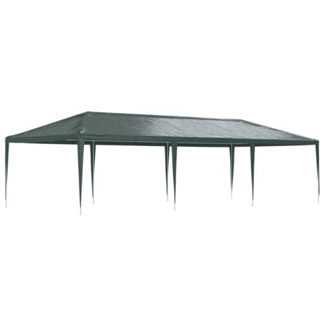 Tente de réception professionnelle 4x9 m Vert 90 g/m² vidaXL