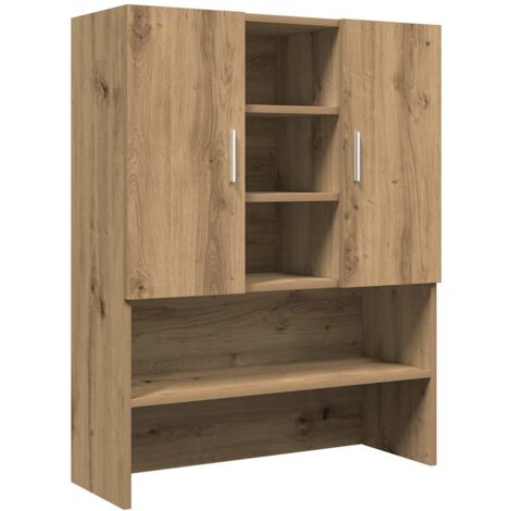 vidaXL Meuble pour machine à laver chêne artisanal 70,5x25,5x90 cm