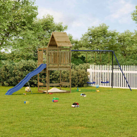 Aire de jeux d'extérieur bois de pin imprégné vidaXL