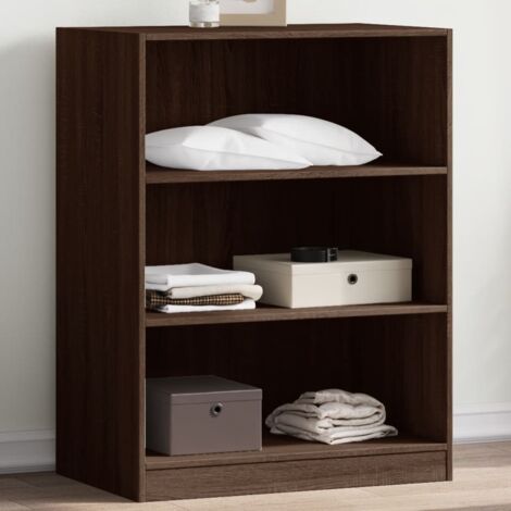 Garde-robe chêne marron 77x48x102 cm bois d'ingénierie vidaXL