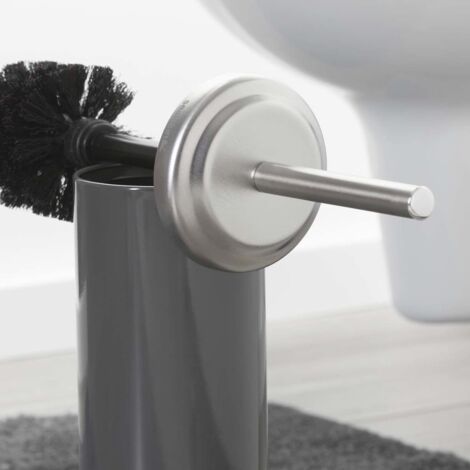 Brosse de toilette et support gris Sealskin Acero 361730514
