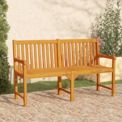 Banc de jardin Contemporain - Banc de Terrasse de Parc 150 cm Bois solide d'acacia vidaXL (1/6)
