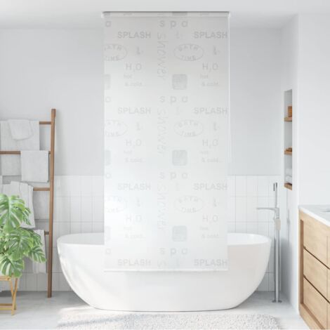 Store roulant de douche 120x240 cm Éclaboussures vidaXL