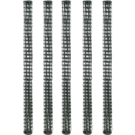 Mailles de clôture de jardin 5 pcs PEHD 1x1,2 m Vert vidaXL (1/5)