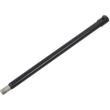 Vidaxl – Extension de tarière en acier 0,5 m – Compatible tarières ordinaires – Forage poteaux et arbres – Diamètre intérieur 20 mm
