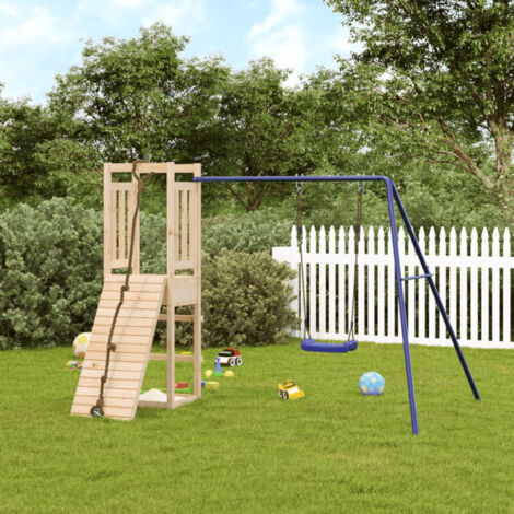 Aire de jeux d extérieur bois de pin massif (1/5)