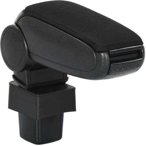 Destockoutils – Accoudoir de voiture réglable pour Suzuki Swift (2005) – Compartiment de rangement intégré – Base en plastique robuste – Confort optimal
