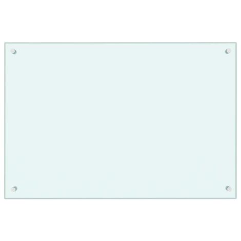 Vidaxl – Dosseret de cuisine en verre trempé 90x60 cm – Protection anti-éclaboussures – Résistant à la chaleur – Montage facile inclus