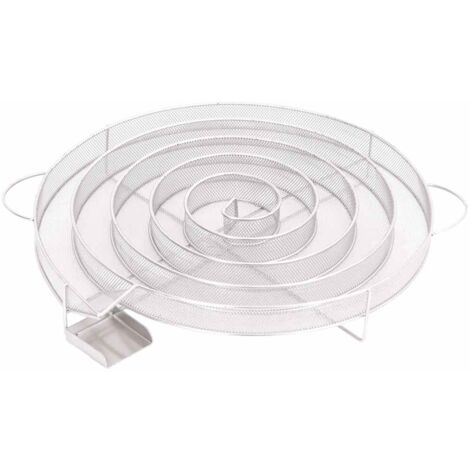 Vidaxl – Générateur de fumée froide en acier inoxydable 33,5 cm – Grille compacte pour copeaux de bois – Fumage poisson, viande, fromage (1/6)