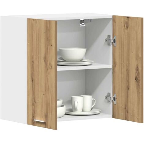 Vidaxl – Armoire murale de cuisine chêne artisanal 60x31x60 cm – Bois d'ingénierie résistant à l'humidité – Capacité de charge 60 kg
