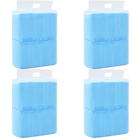 Tapis d’hygiène pour chiens 400 pcs 60 x 45 cm Tissu non tissé vidaXL