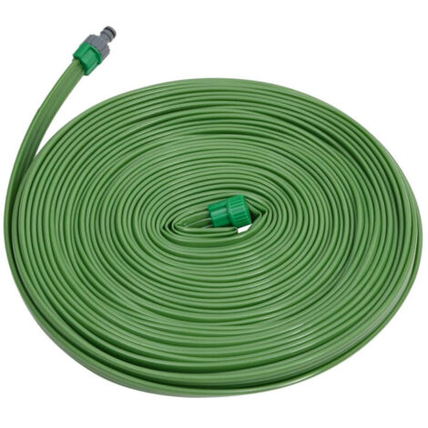 vidaXL Tuyau d'arrosage à 3 tubes vert 22,5 m PVC (1/5)