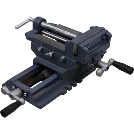 Étau de perceuse à pression manuelle 127 mm vidaXL