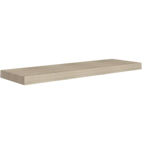 Étagère flottante murale chêne 80x23,5x3,8 cm MDF vidaXL