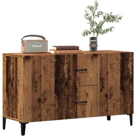 Buffet vieux bois 100x36x60 cm bois d'ingénierie vidaXL