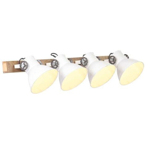 Lampe murale industrielle Blanc 90x25 cm E27 vidaXL