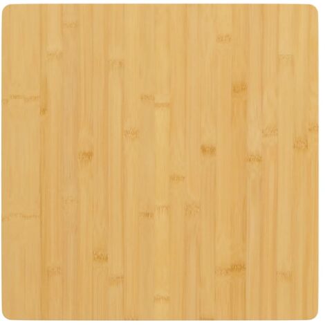 Dessus de table 50x50x4 cm bambou vidaXL