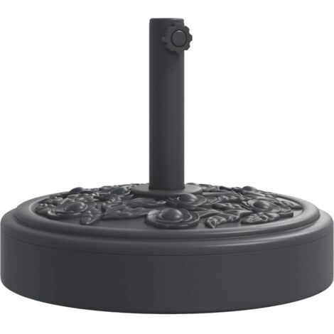 Base de parasol pour mâts Ø38 / 48 mm 25 kg rond vidaXL