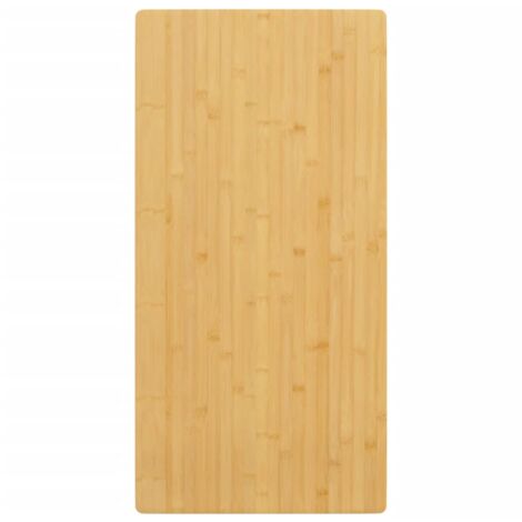 Plateau de Table, de Bureau, Table à Manger 40x80x2,5 cm bambou vidaXL