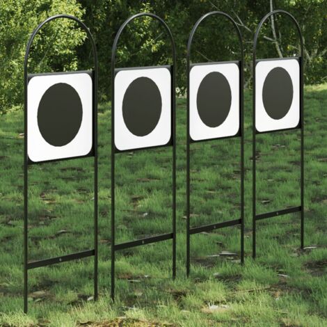 Marqueurs de dressage 4 pcs acier vidaXL (1/5)