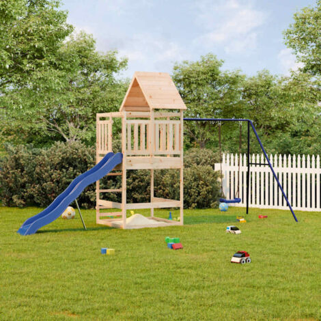 Aire de jeux d extérieur bois de pin massif (1/5)