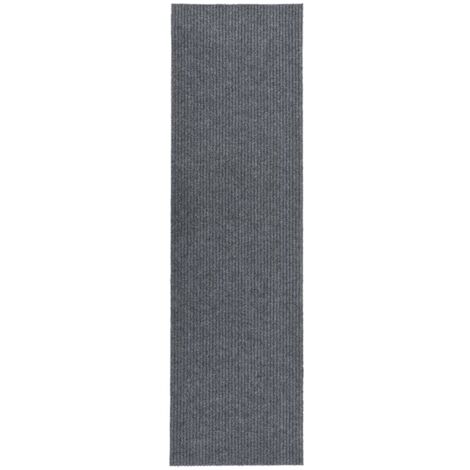 vidaXL Tapis 100x400 cm Gris (1/6)