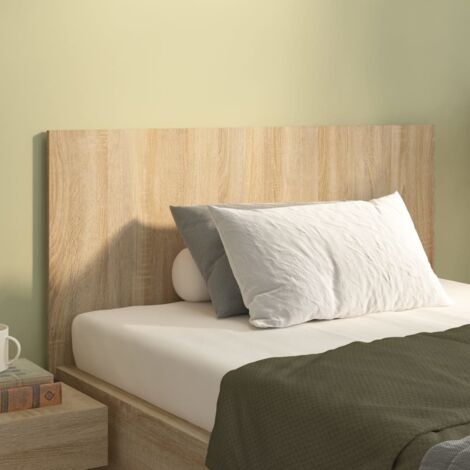 Vidaxl – Tête de lit chêne sonoma 120x80 cm – Bois d'ingénierie – Résistance à l'humidité – Design classique pour chambre à coucher