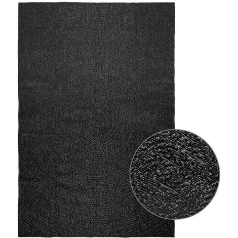 Tapis ZIZUR 160x230 cm aspect de jute intérieur extérieur vidaXL