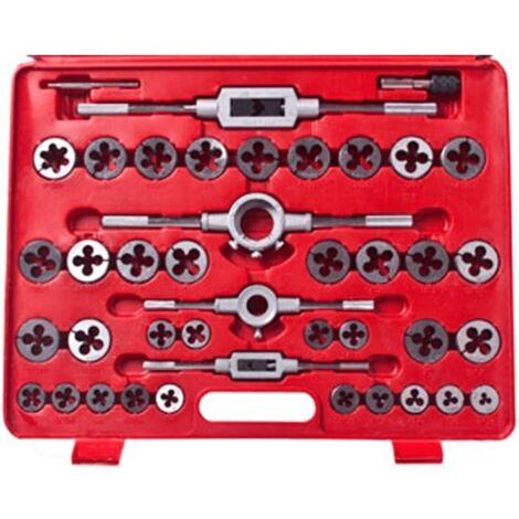 Ensemble Tarauds Et Filières Métriques HSS M13x1,25 - Outils Filetage Précis Pour Droitier
