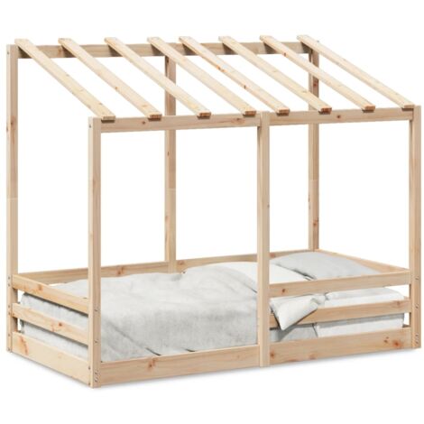vidaXL Lit pour enfants sans matelas 70x140 cm bois de pin massif